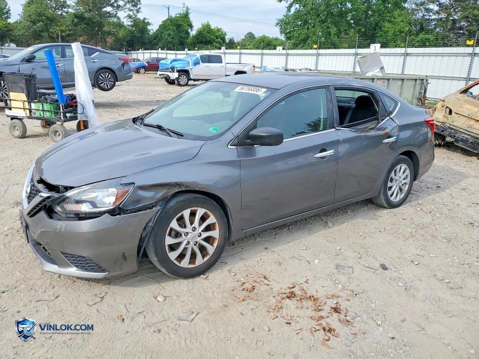 2018 NISSAN SENTRA SV – Lot 56796886 auction photo