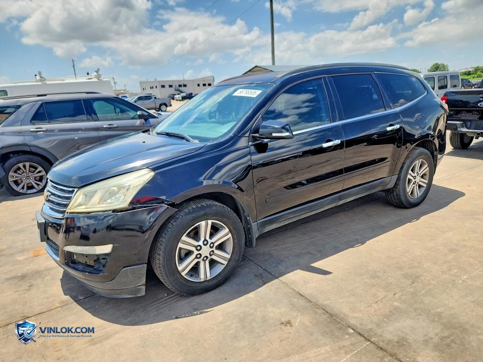 2016 CHEVROLET TRAVERSE LT – Lot 56798586 auction photo