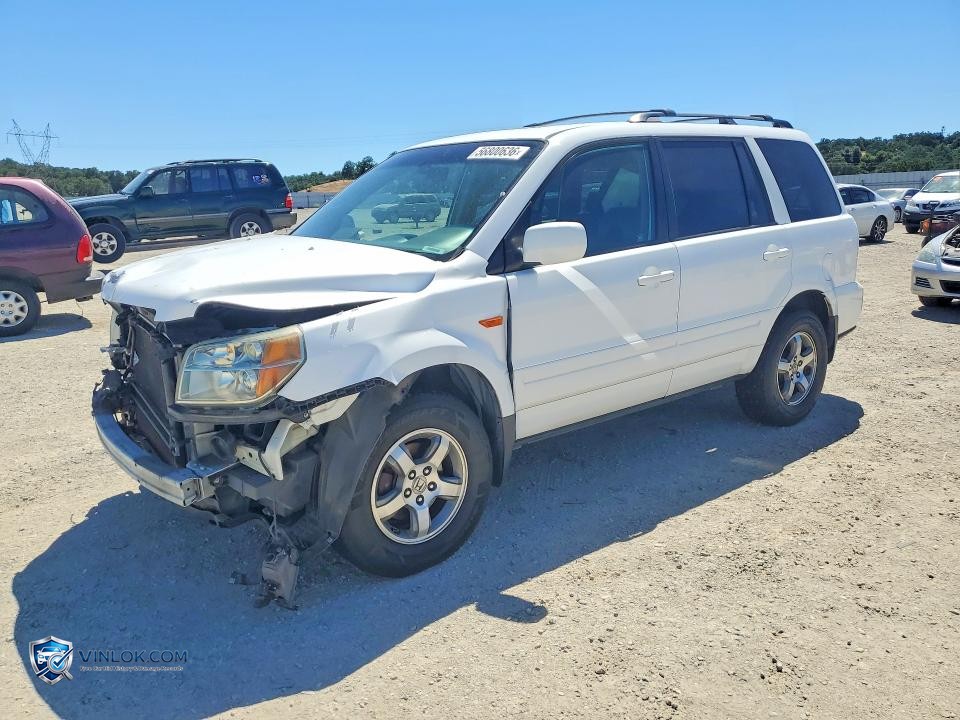 2006 HONDA PILOT EX – Lot 56800636 auction photo