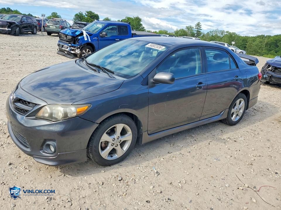 2011 TOYOTA COROLLA S – Lot 56802036 auction photo