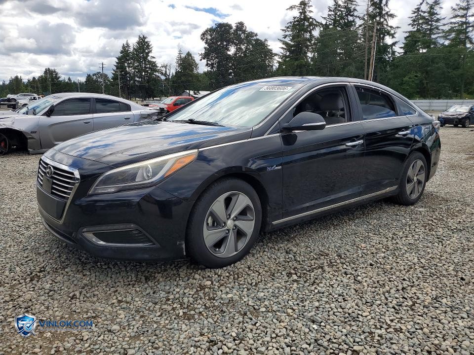 2016 HYUNDAI SONATA HYBRID LIMITED – Lot 56803606 auction photo