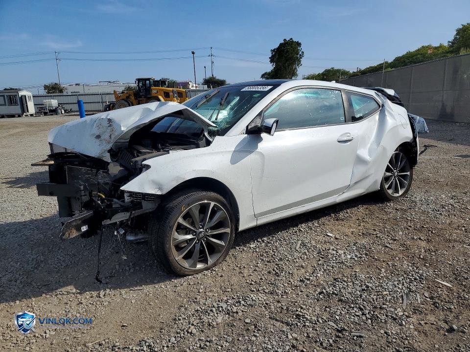 2020 HYUNDAI VELOSTER 2.0L PREMIUM – Lot 56805356 auction photo