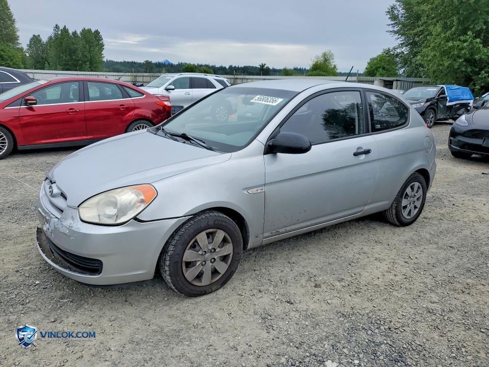 2008 HYUNDAI ACCENT GS – Lot 56806356 auction photo