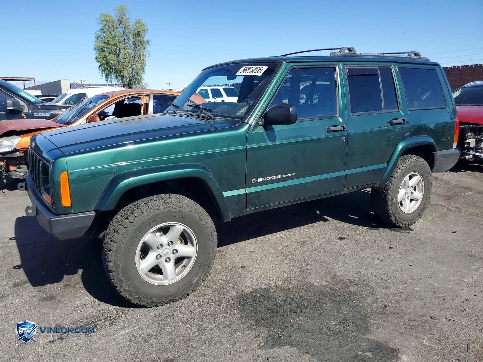 2000 JEEP CHEROKEE SPORT – Lot 56806826 auction photo
