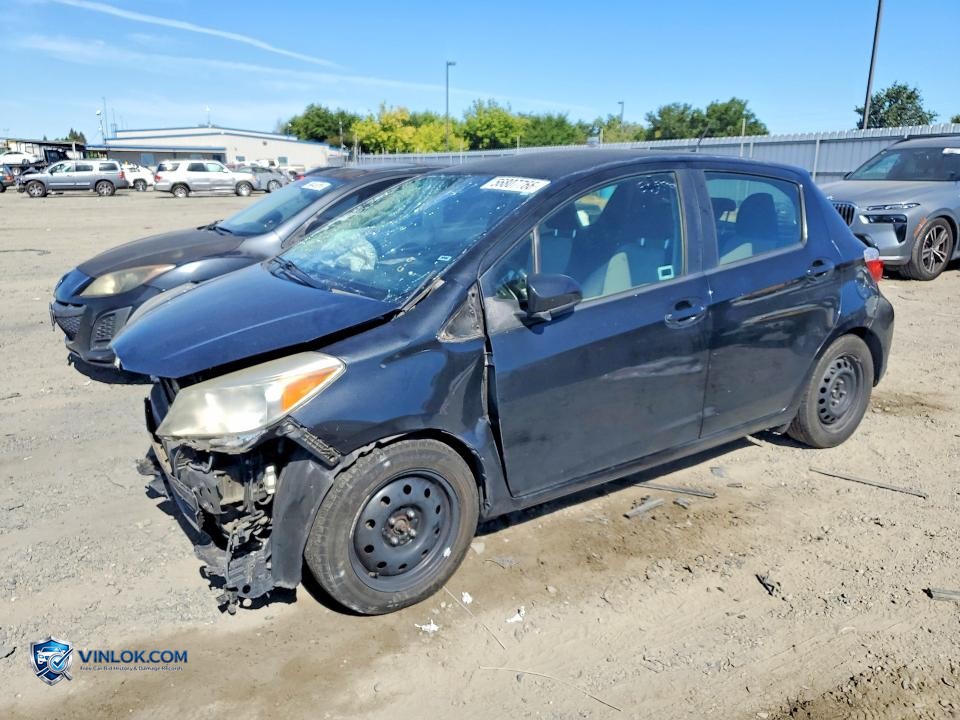 2013 TOYOTA YARIS 5-DOOR LE – Lot 56807766 auction photo