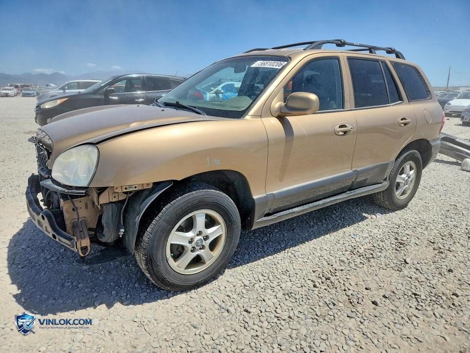 2004 HYUNDAI SANTA FE GLS – Lot 56810206 auction photo