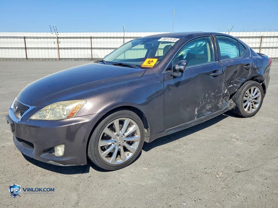 2010 LEXUS IS 250 – Lot 56812476 auction photo