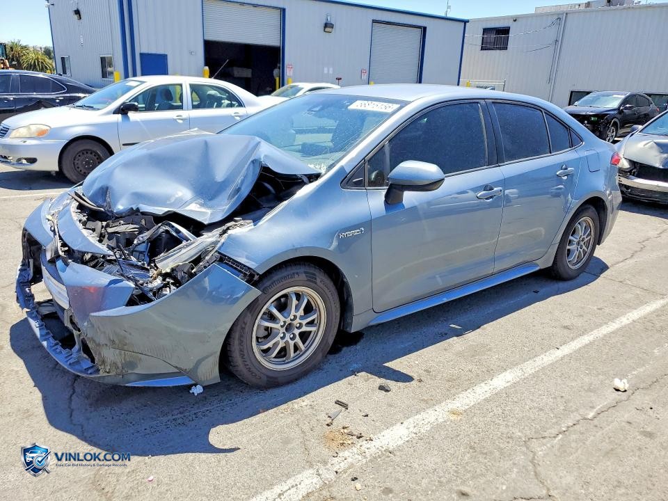 2021 TOYOTA COROLLA LE – Lot 56815156 auction photo