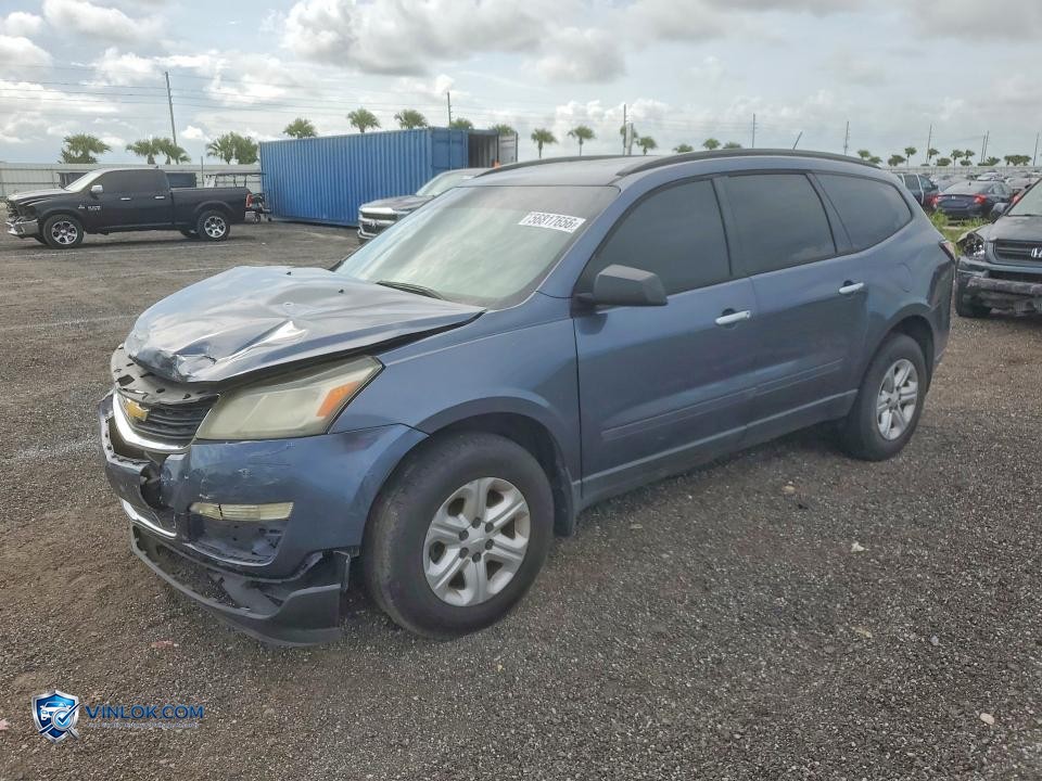 2014 CHEVROLET TRAVERSE LS – Lot 56817656 auction photo