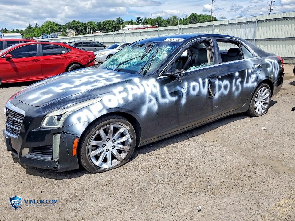 2014 CADILLAC CTS – Lot 56817696 auction photo