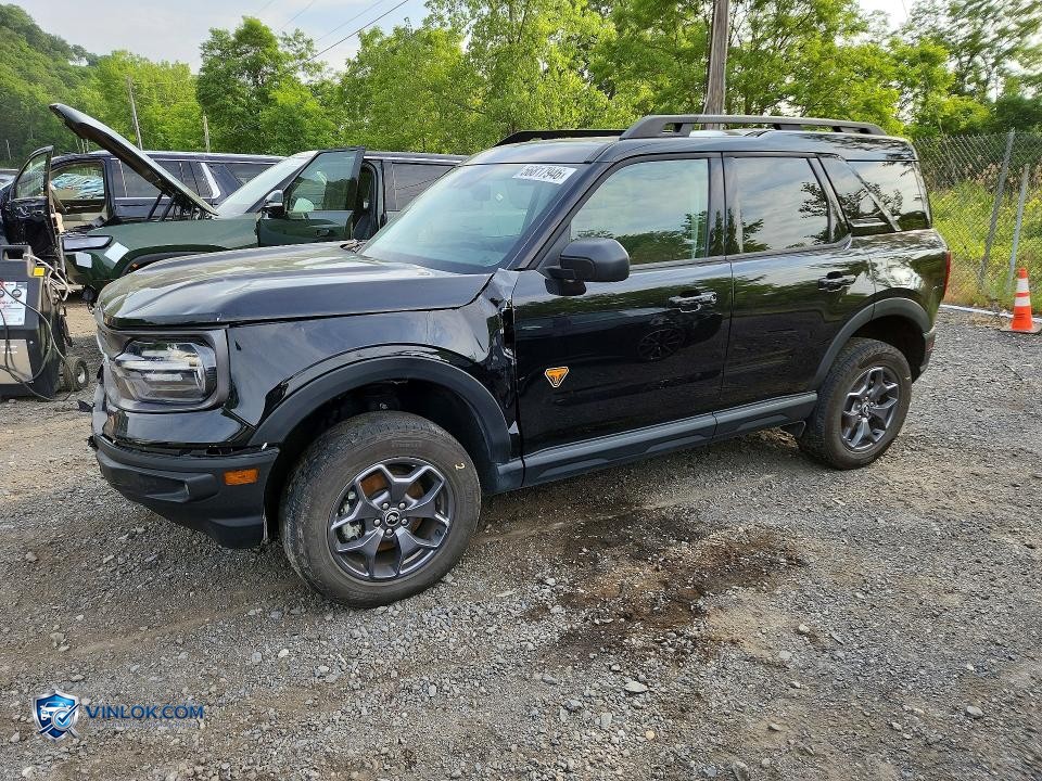 2024 FORD BRONCO SPORT BADLANDS – Lot 56817946 auction photo