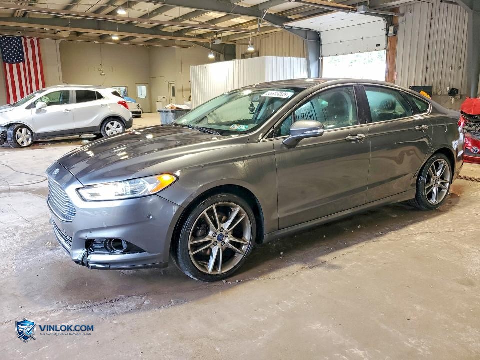 2015 FORD FUSION TITANIUM – Lot 56818086 auction photo