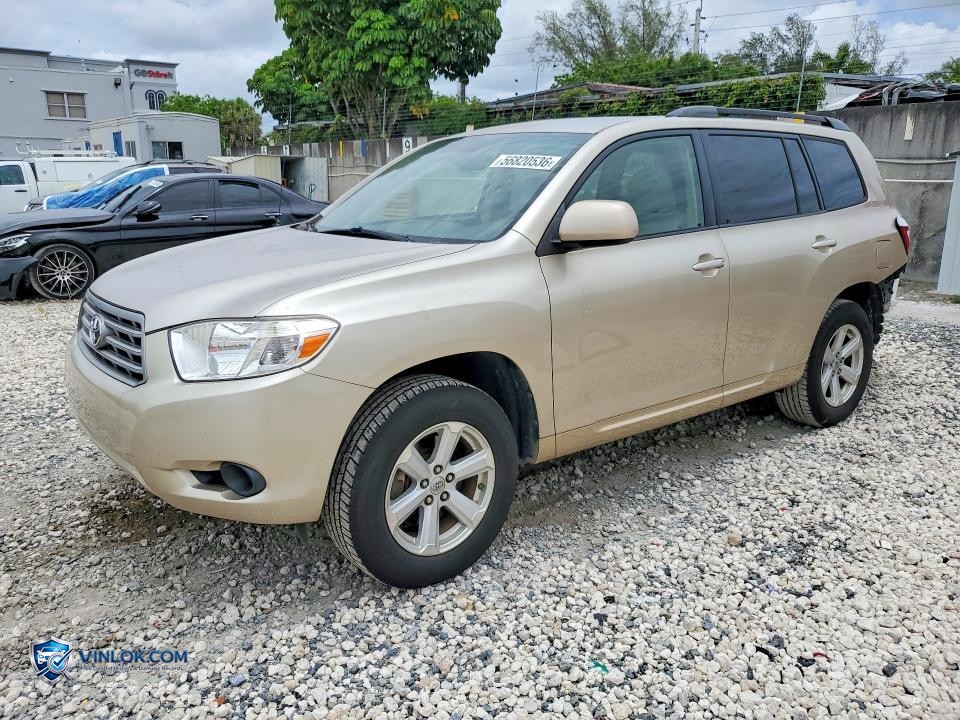 2009 TOYOTA HIGHLANDER BASE – Lot 56820536 auction photo