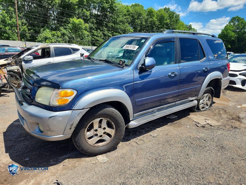 2004 TOYOTA SEQUOIA SR5 – Lot 56820706 auction photo