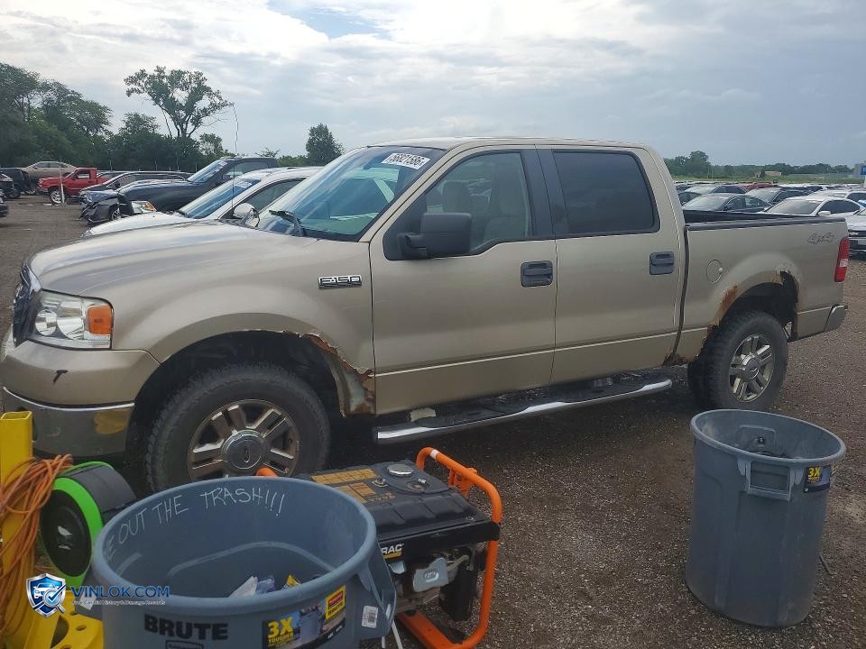 2008 FORD F150 SUPERCREW – Lot 56821586 auction photo