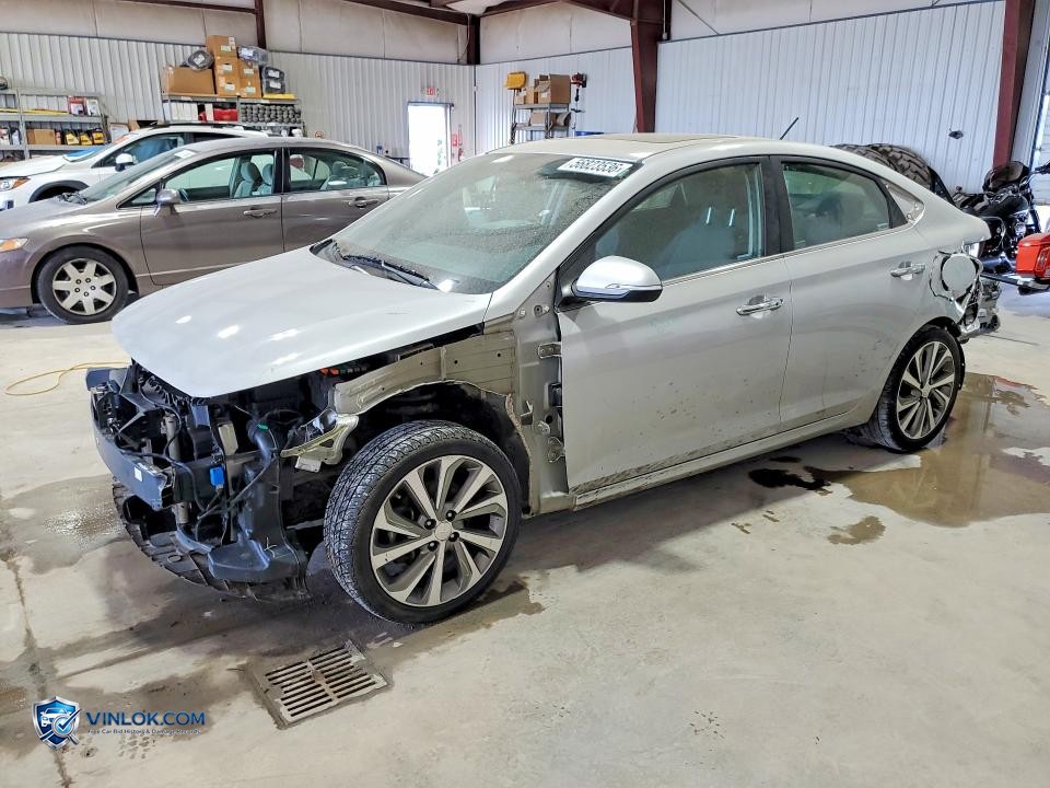 2021 HYUNDAI ACCENT LIMITED – Lot 56823536 auction photo