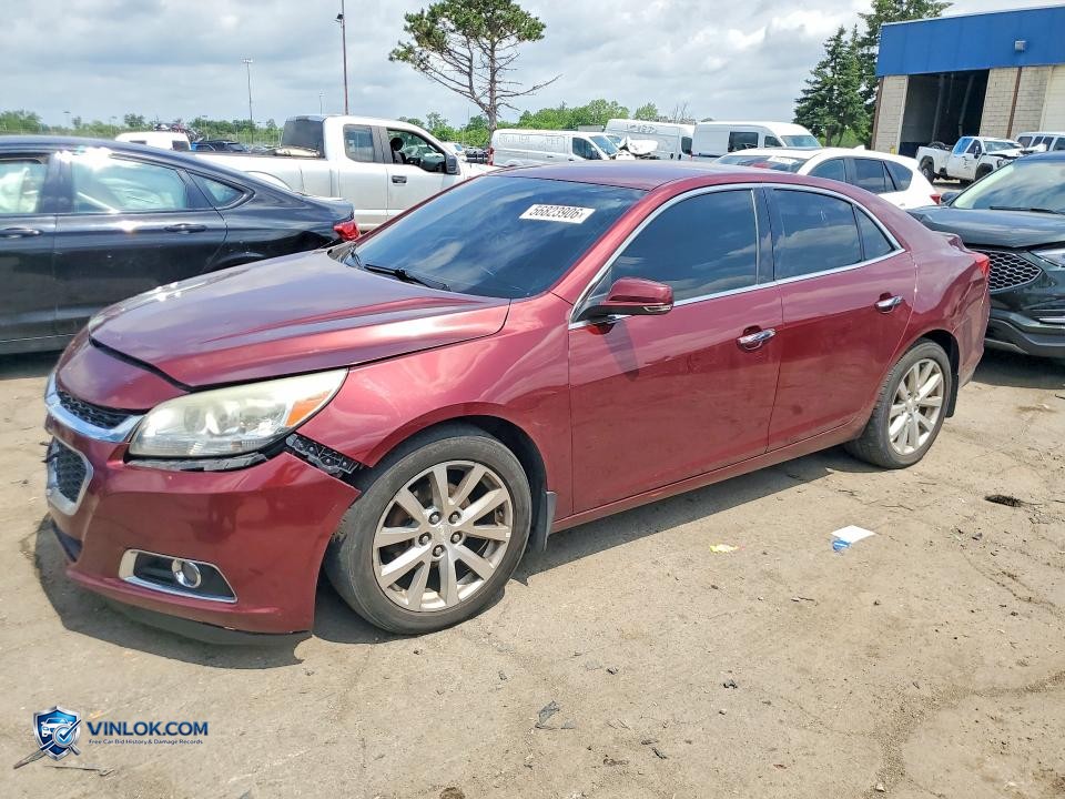 2016 CHEVROLET MALIBU LIMITED LTZ – Lot 56823906 auction photo