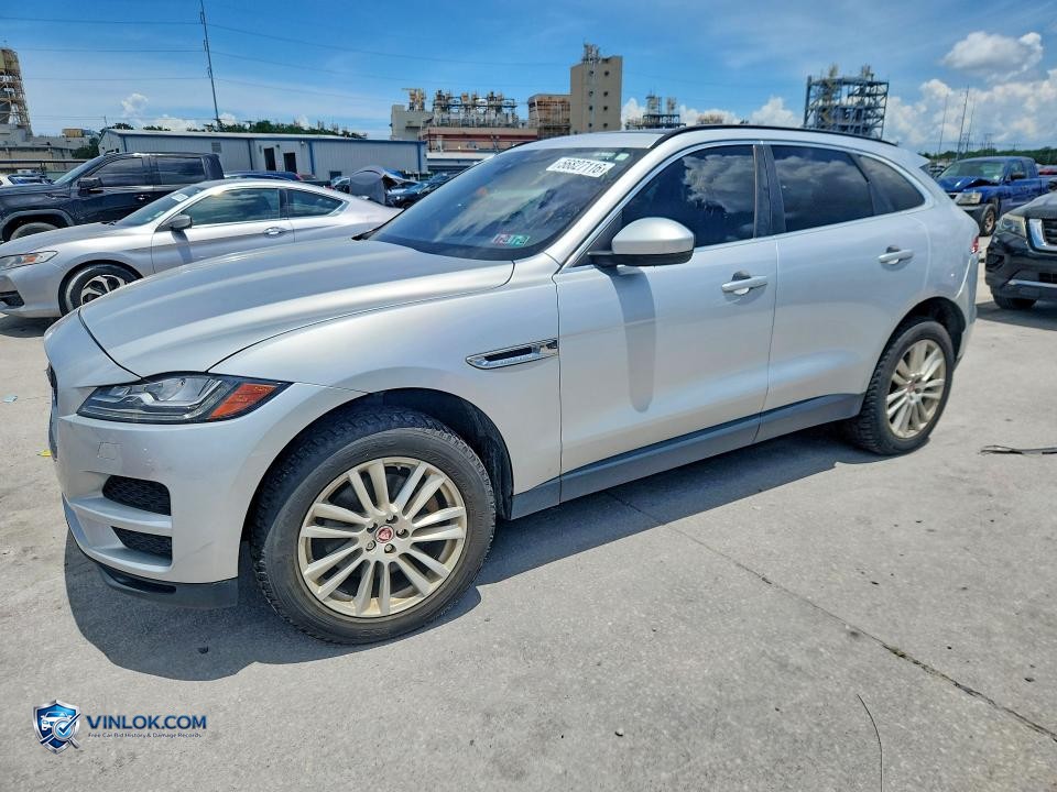 2017 JAGUAR F-PACE PRESTIGE – Lot 56827116 auction photo