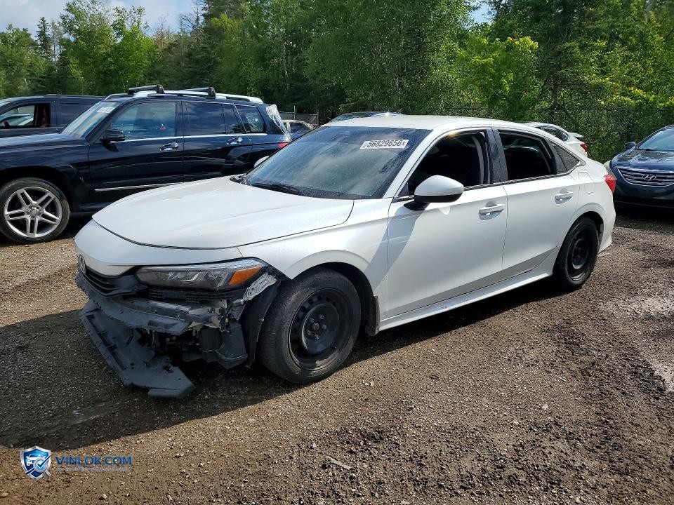 2022 HONDA CIVIC LX – Lot 56829656 auction photo