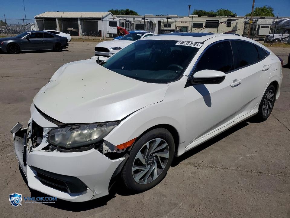 2017 HONDA CIVIC EX – Lot 56829966 auction photo