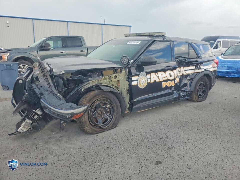 2021 FORD EXPLORER POLICE INTERCEPTOR – Lot 56830026 auction photo