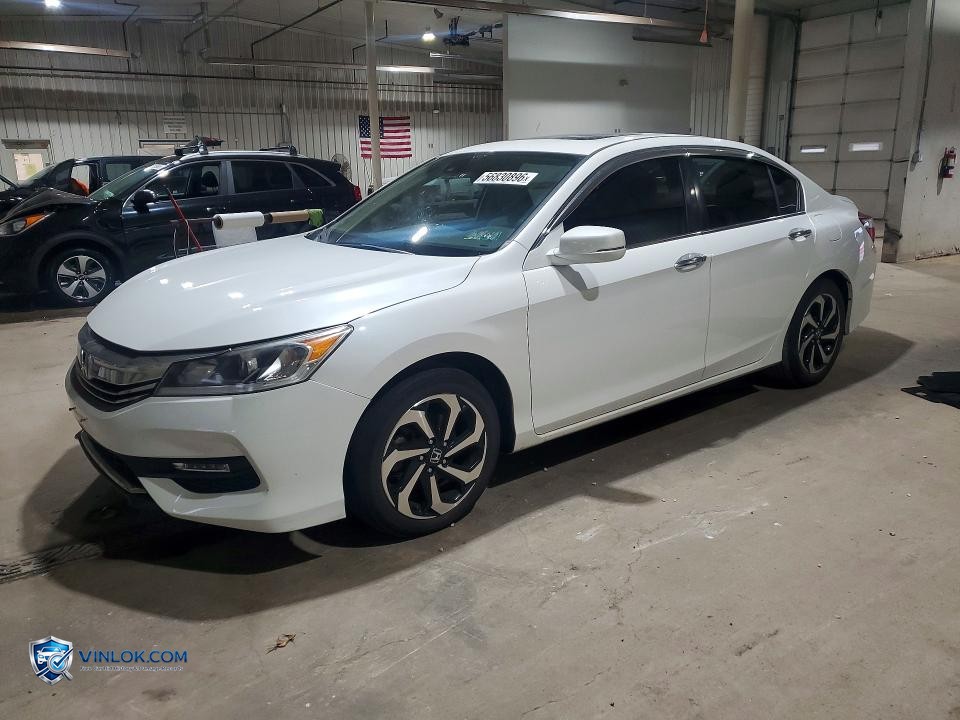 2017 HONDA ACCORD EXL – Lot 56830896 auction photo