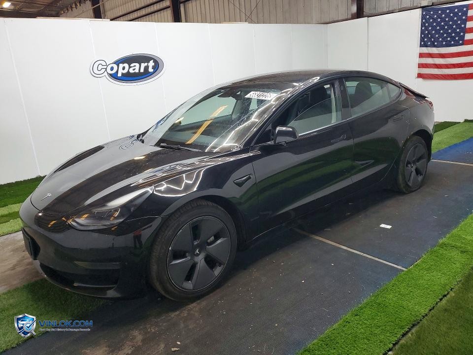 2022 TESLA MODEL 3 – Lot 56831226 auction photo