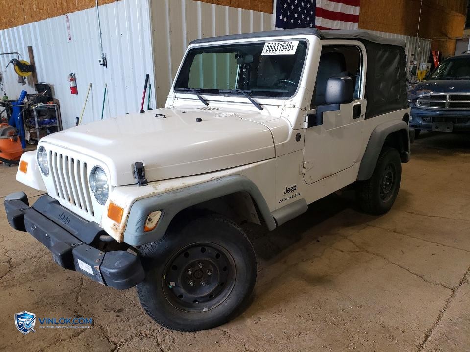 2004 JEEP WRANGLER – Lot 56831646 auction photo