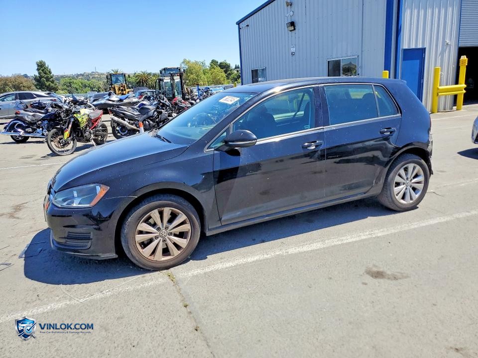 2015 VOLKSWAGEN GOLF TDI – Lot 56832046 auction photo