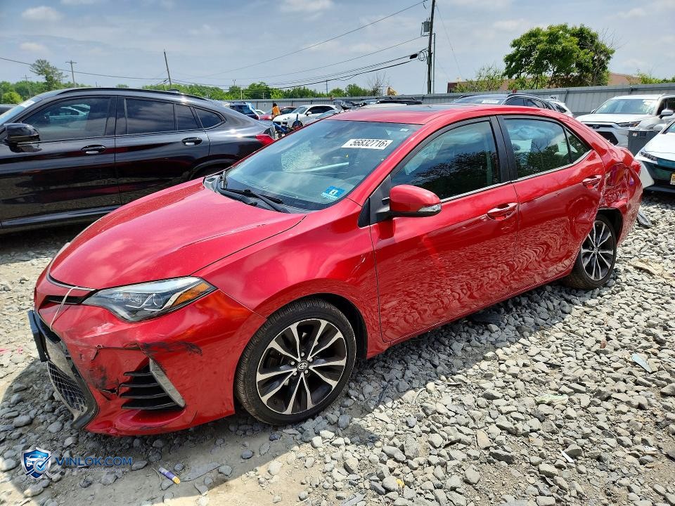 2018 TOYOTA COROLLA SE – Lot 56832716 auction photo