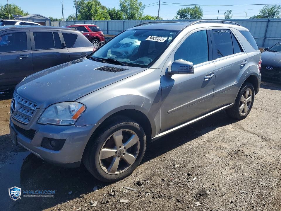 2011 MERCEDES-BENZ ML 350 4MATIC – Lot 56833476 auction photo