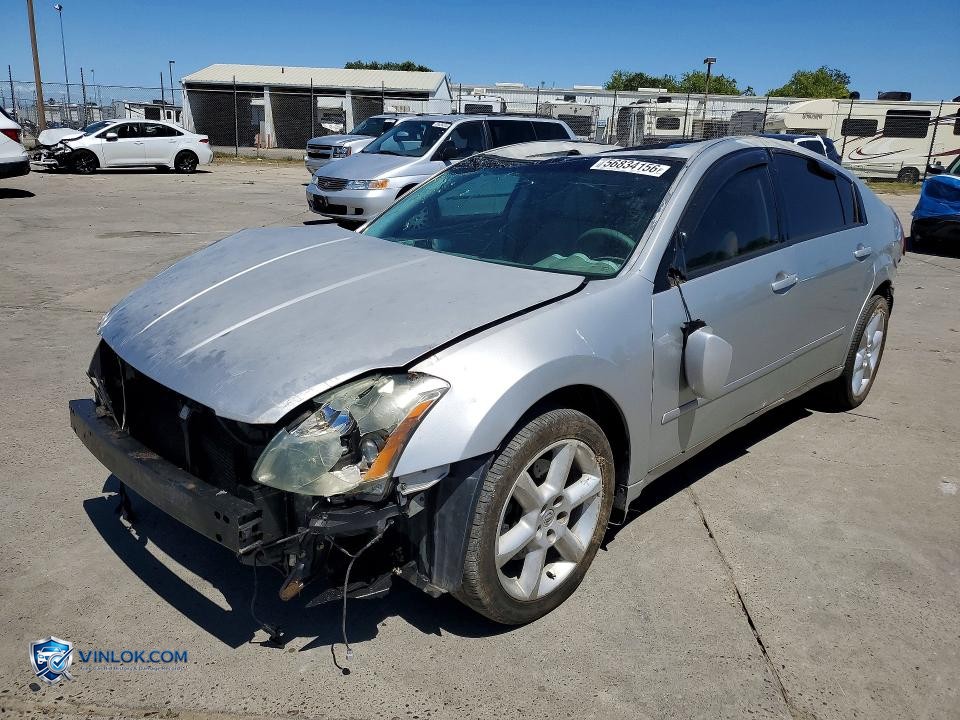 2004 NISSAN MAXIMA 3.5 SE – Lot 56834156 auction photo