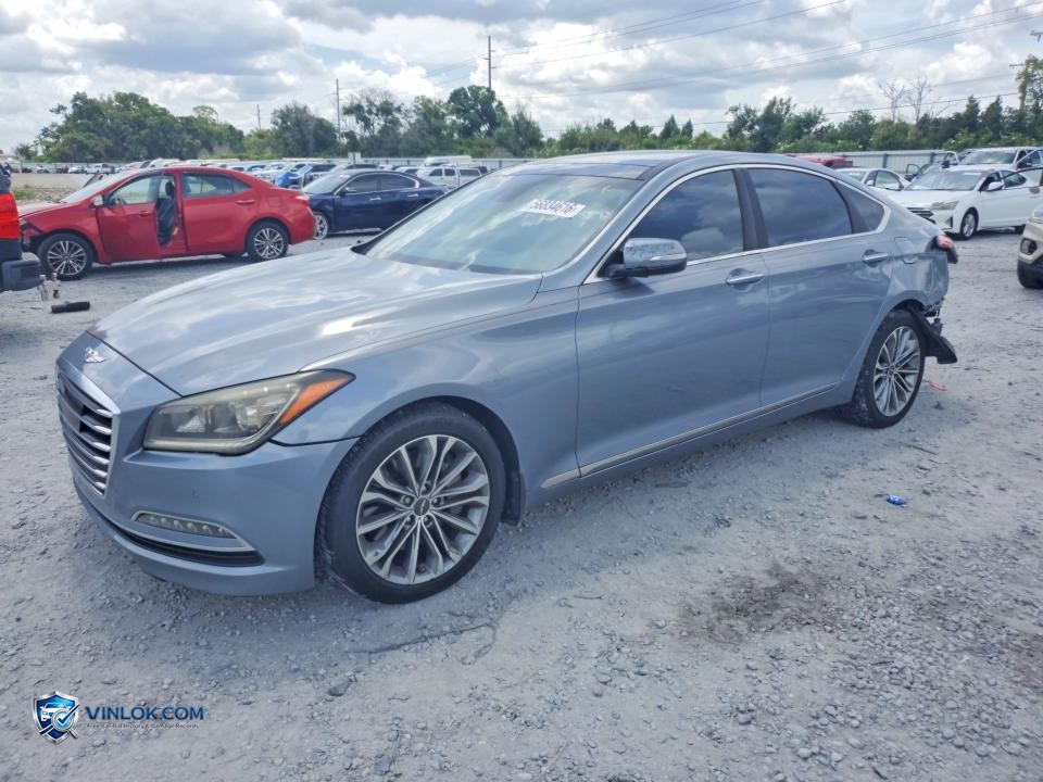2017 GENESIS G80 3.8 – Lot 56834616 auction photo