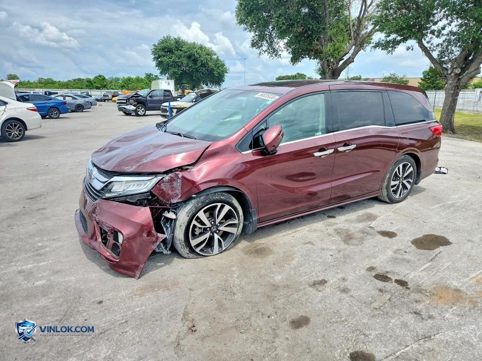 2019 HONDA ODYSSEY ELITE – Lot 56835036 auction photo