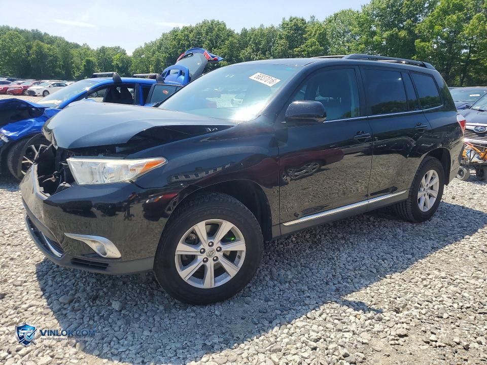 2013 TOYOTA HIGHLANDER SE – Lot 56837016 auction photo