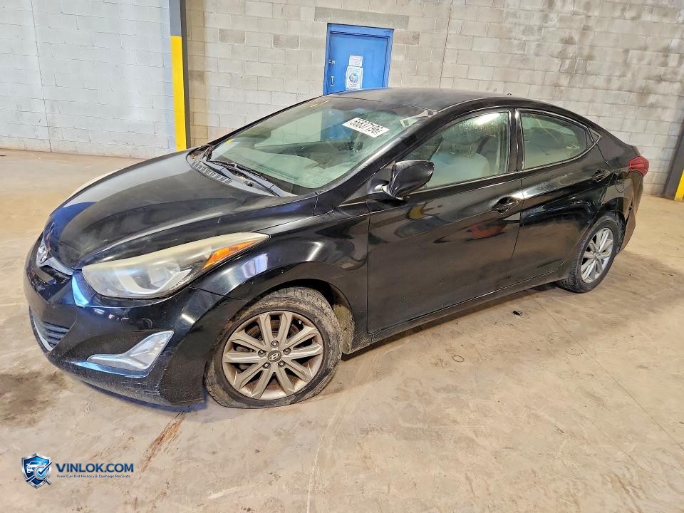 2014 HYUNDAI ELANTRA SE – Lot 56837196 auction photo