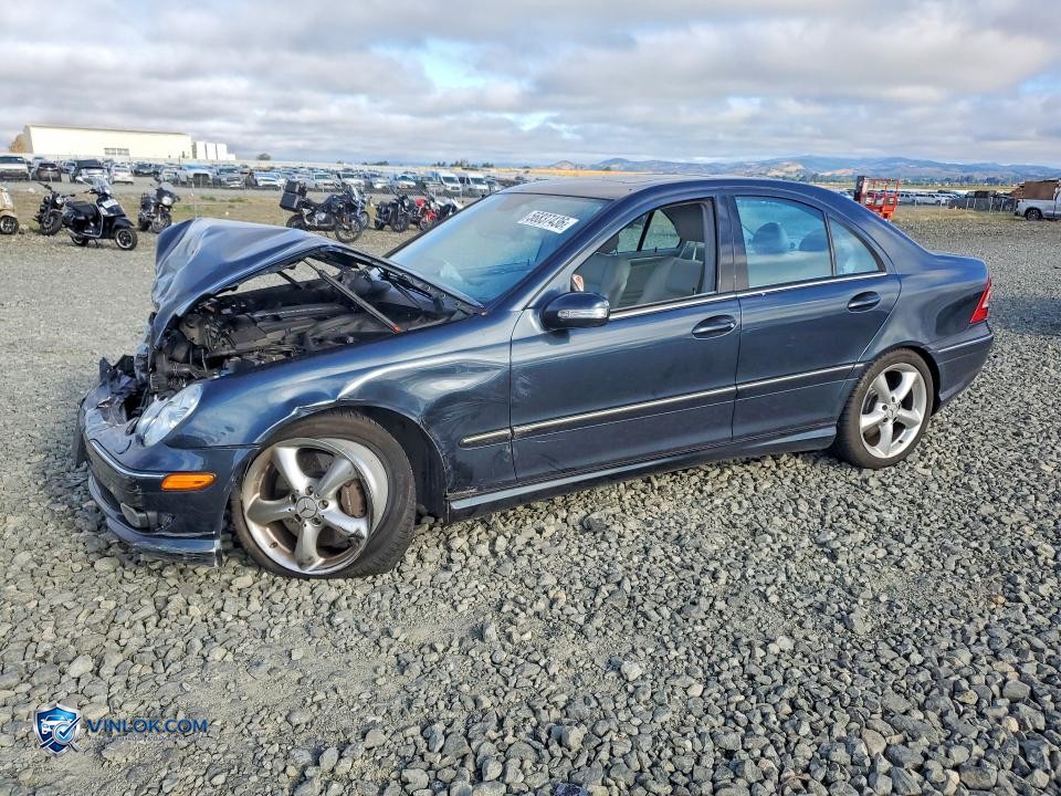 2005 MERCEDES-BENZ C 230K SPORT SEDAN – Lot 56837436 auction photo