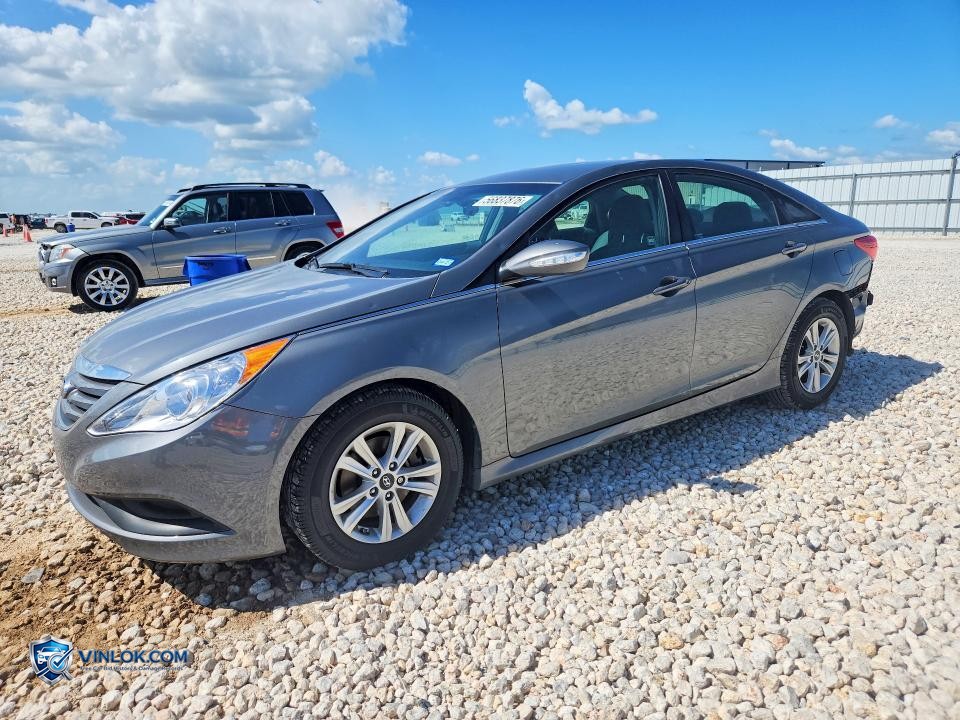 2014 HYUNDAI SONATA GLS – Lot 56837876 auction photo