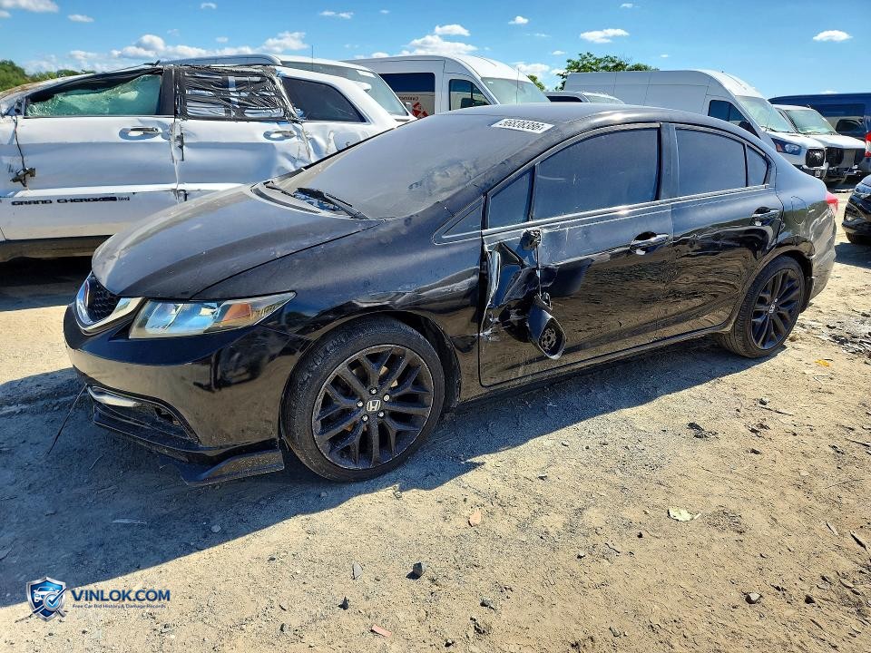 2015 HONDA CIVIC LX – Lot 56838386 auction photo