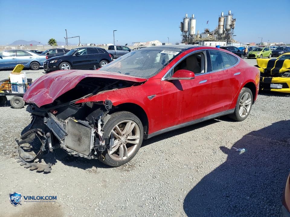 2015 TESLA MODEL S 85 – Lot 56838786 auction photo