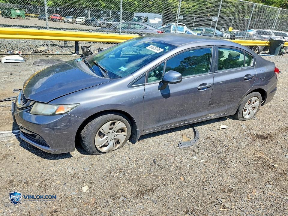 2013 HONDA CIVIC LX – Lot 56839286 auction photo