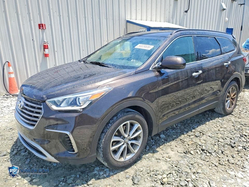 2017 HYUNDAI SANTA FE SE – Lot 56839656 auction photo