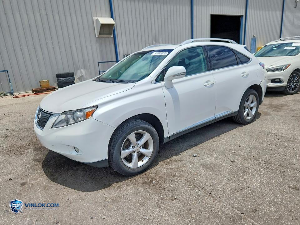2010 LEXUS RX 350 – Lot 56843396 auction photo