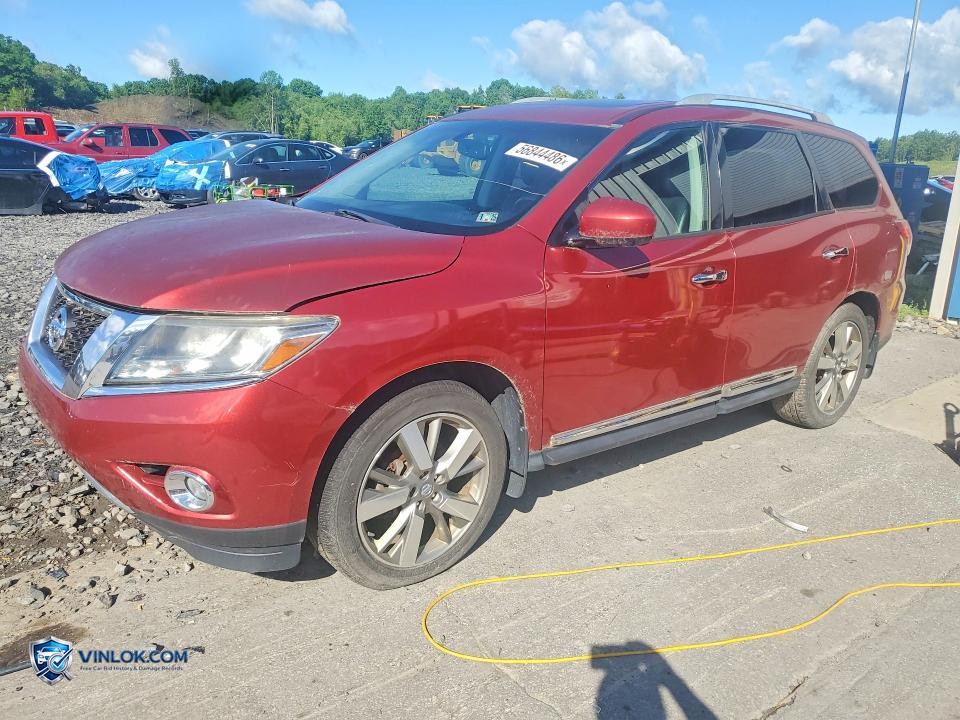 2013 NISSAN PATHFINDER S – Lot 56844486 auction photo