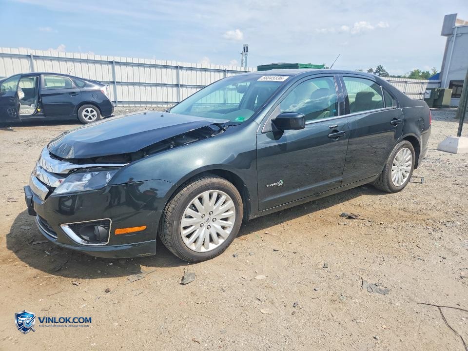 2010 FORD FUSION HYBRID – Lot 56845336 auction photo