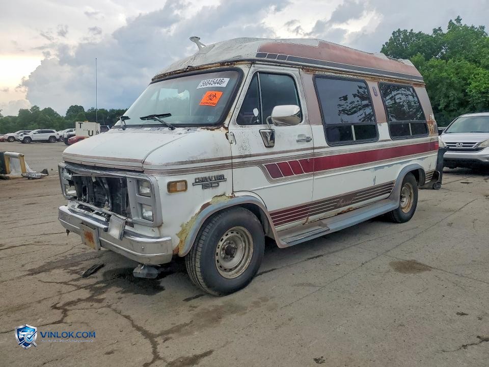 1989 CHEVROLET G20 – Lot 56845446 auction photo