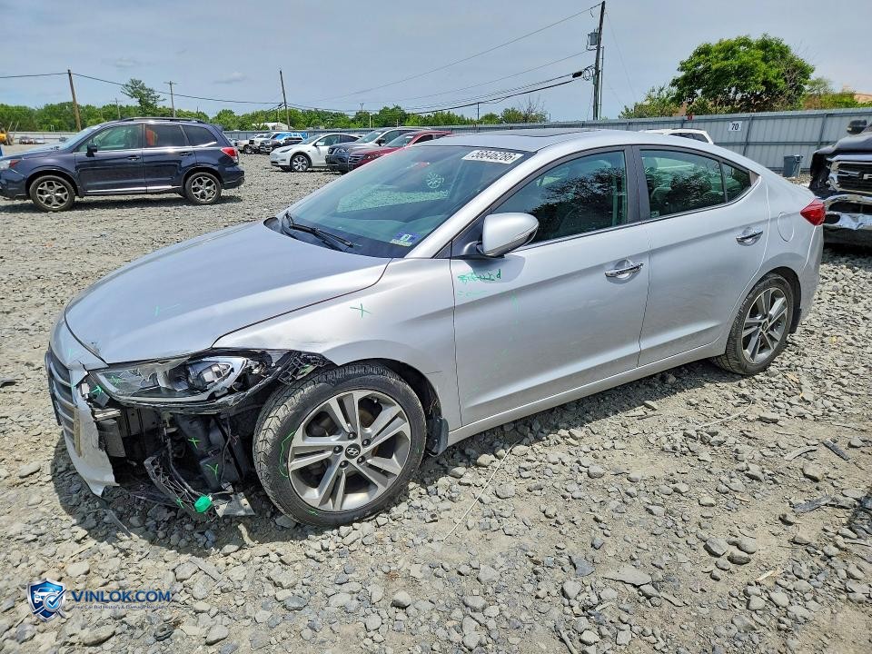 2017 HYUNDAI ELANTRA LIMITED – Lot 56846286 auction photo