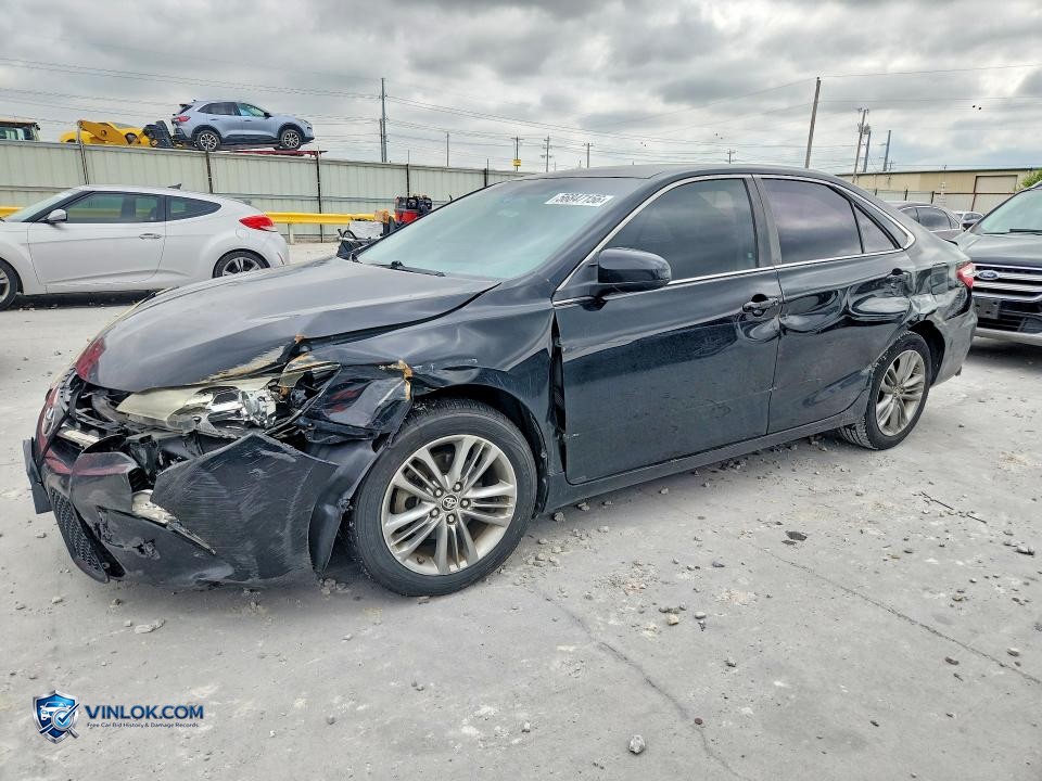 2015 TOYOTA CAMRY SE – Lot 56847156 auction photo