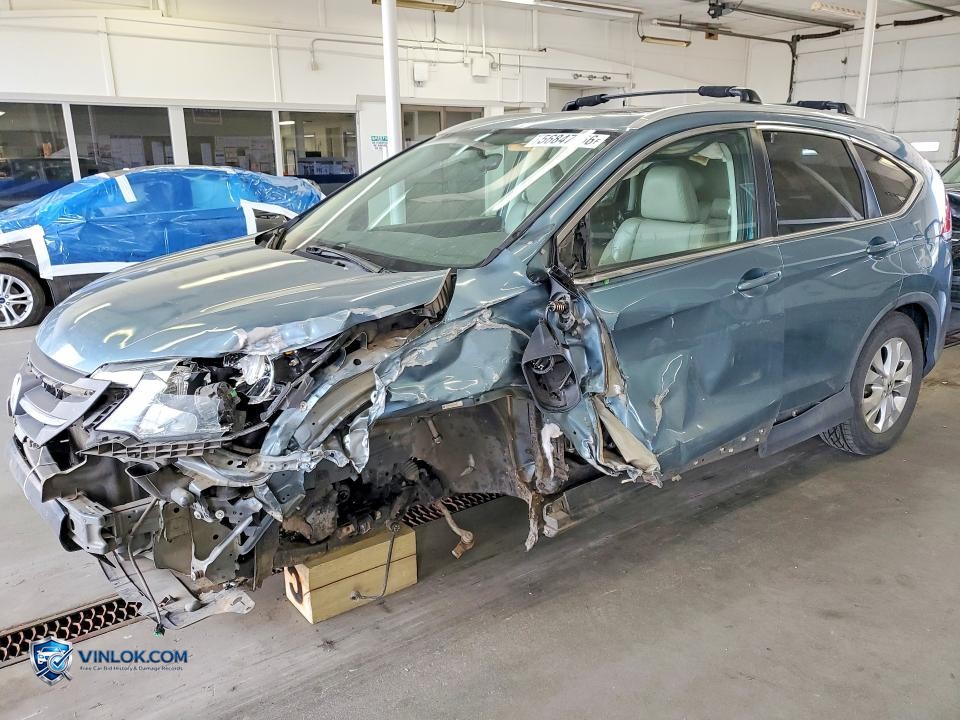 2013 HONDA CR-V EXL – Lot 56847466 auction photo