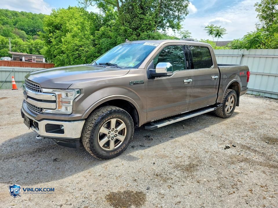 2018 FORD F150 SUPERCREW – Lot 56848016 auction photo